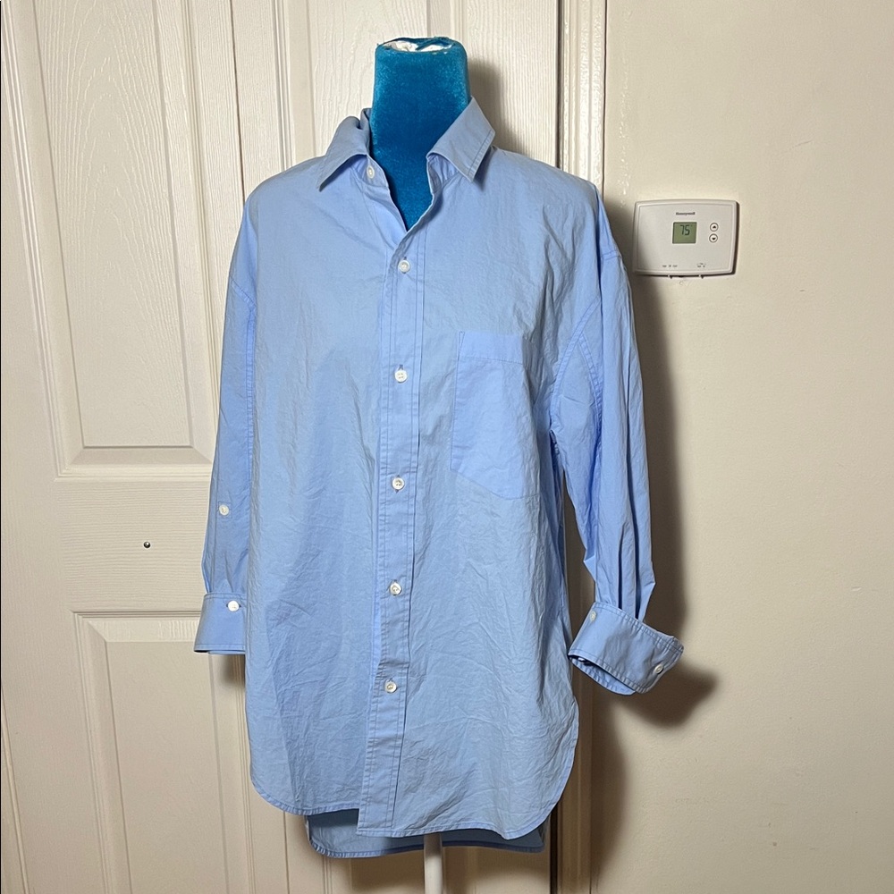 Citizens Of Humanity Light Blue Button-Down Shirt